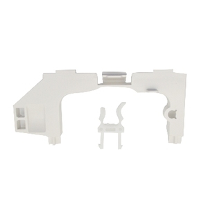 Componente in Plastica Bianca per Cassetta Postale Tropea - Blocco Centrale - Product Image 1