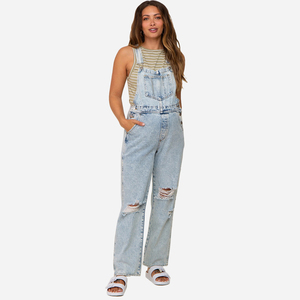 Combinaison en jean pour femmes enceintes, vêtement de maternité - Product Image 1