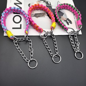 Collar para Perro Estilo INS con Bloques de Color para Razas Pequeñas y Medianas de 25-35 cm, Collar para Golden Retrievers y Labradores - Product Image 6
