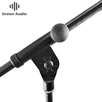 Support de microphone professionnel GAZ-206, entièrement en métal, mobile, avec bouton de réglage.