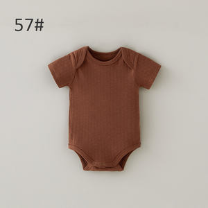 رومبير قصير لطيف للرضع جيد التهوية ومريح للأطفال الصغار بدلة من قطعة واحدة بدلة صيفية - Product Image 4