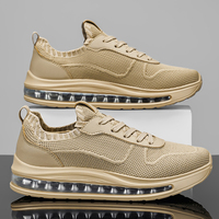 Chaussures de sport respirantes pour hommes, grande taille 46, pour la course à pied, la marche, chaussures de luxe tendance automne