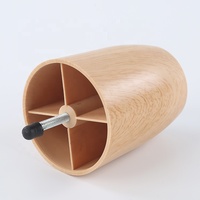 Pieds de canapé double M8 professionnels pour bureau, de remplacement, modernes, bon marché, en plastique conique, pour usage extérieur