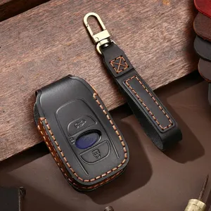 ฝาครอบกุญแจรถหนัง ที่ใส่กุญแจ ป้องกันรอยขีดข่วน สำหรับ Subaru Legacy XV Forester Outback BRZ SIT อุปกรณ์เสริมรีโมทอัจฉริยะ - Product Image 1