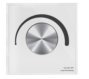 Gradateur rotatif à panneau de verre ZigBee Triac TS-K(WZ) 100-240VAC AC, 1 canal, LED, contrôle par application Tuya, commande vocale - Product Image 1