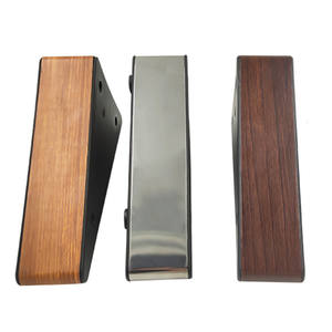 Pinlong Hot Sale und gute Qualität Kunststoff möbel Beine fertige Kunststoff linse, Kunststoff Holzmaserung Sofa beine - Product Image 3