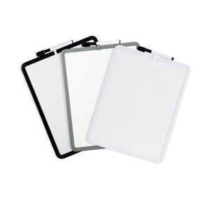 カラフルなフレームのドライイレースボード、黒のマーカー付き、プラスチック製の子供用お絵かきボード、学生用小型ミニホワイトボード - Product Image 6