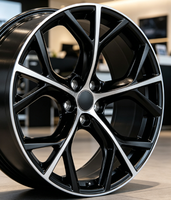 Jantes en alliage d'aluminium multi-rayons RUNLUN20X8.5PCD5X108ET+40 BMF, pièces modifiées universellement