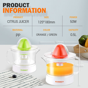 Exprimidor de cítricos eléctrico JAMAKY con separador de pulpa para uso doméstico - Product Image 4