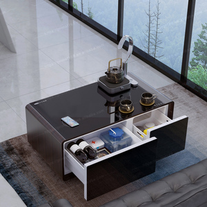 2026 Smart Coffee <b>Table</b> Smart Refrigerator with Wireless Charging Multifunctional Small Refrigerator Furniture - Product Image 3