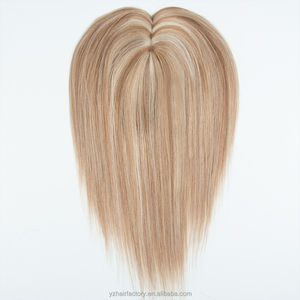 Prótesis Capilar de Cabello Humano Natural Marrón Oscuro, Súper Plana, con Base Mono Ondulada, para Mujer, Kosher - Product Image 3