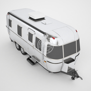 2025 New Pizza Camping <b>Trailer</b> Motor Home OEM Bike Camper Rv Camper <b>Trailer</b> Caravan - Product Image 1