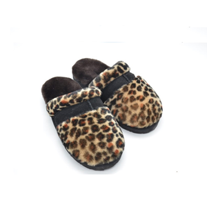 Pantofole di pelliccia di moda <span class=keywords><strong>da</strong></span> <span class=keywords><strong>donna</strong></span> per la casa di design della <span class=keywords><strong>camera</strong></span> <span class=keywords><strong>da</strong></span> letto interna con stampa leopardata <span class=keywords><strong>da</strong></span> <span class=keywords><strong>donna</strong></span> - Product Image 2
