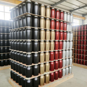 Özel Lüks Nem Geçirmez Evcil Hayvan Tabutu Toptan Lazer Kazımalı Köpekler İçin Paslanmaz Çelik Malzemeli Evcil Hayvan Tabutları ve Urnleri - Product Image 5