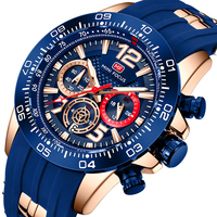 MINI FOCUS Tendance Design Horloge Marque Hommes De Luxe Étanche Usine Sport Montres À Quartz Avec Montre-Bracelet Bracelet En Silicone MF0290G