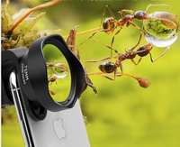 Ulanzi 75MM 10X Macro Lentille Téléphone Caméra Lentille Verre Optique Universel pour iPhone 15 14 13 12 pour Android pour Samsung Huawei