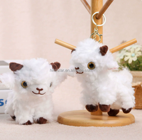 Peluche Mouton Mignon à Motifs Floraux, Douce et Moelleuse, Jouet Confortable pour le Sommeil, Cadeau d'Anniversaire pour Enfants