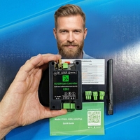 Ouvre-porte GSM 4G G203 pour 999 utilisateurs, avec accès à distance par appel/SMS gratuit et contrôle par application téléphonique pour système d'alarme