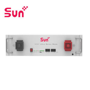 Batería ESS de Litio-Hierro-Fosfato (LiFePO4) SunPlus SU5.0-X de 5.12 kWh para Montaje en Rack |   57.6V 100Ah |   Apilable 10.24kWh |   Más de 6000 Ciclos |   Garantía de 10 Años | - Product Image 1