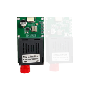 Módulos Transceptores Ópticos TTL de 40KM 3.3V, Componente de Comunicación por Fibra para Sistemas UAV/FPV, Puerto de Video CVBS RX/TX/AV/VCC/GND - Product Image 1