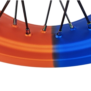 Ruedas Supermoto Bicolor Personalizadas de 17 Pulgadas para KTM XC SX SXF XCW XCF EXC-<span class=keywords><strong>F</strong></span> EXC <span class=keywords><strong>300</strong></span>/450cc, Aleación de Aluminio, Delanteras, Sin Cámara, para Motocicleta - Product Image 6