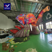 Personajes de dibujos animados inflables animales inflables elefante inflable para publicidad de eventos