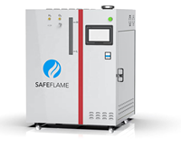 Machine de polissage à la flamme de traitement des métaux de haute qualité, outils de polissage à la flamme