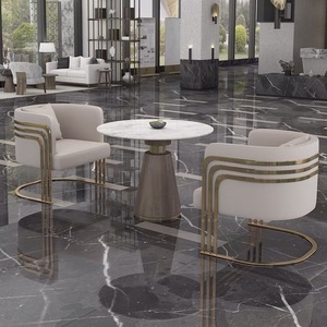 Armchair Living Room Furniture Modern Leisure <strong>Chair</strong> for Home <strong>Egg</strong> <strong>Chair</strong> Style Golden Metal Stainless Steel Frame Sofa <strong>Chairs</strong> Mall - Product Image 5