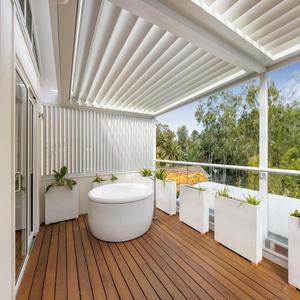 Lamelles décoratives en aluminium pour la conception des murs extérieurs d'hôtels - Product Image 6