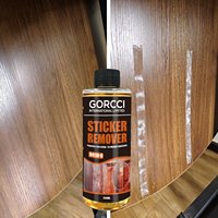 OEM R411R-O 250ML Dissolvant d'autocollants à base d'huile, action rapide, nettoyant pour colle d'étiquettes, pour fenêtres, voitures, meubles et surfaces domestiques