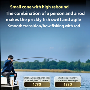Caña de Pescar Telescópica de Carbono Ultraligera para Pesca de Tai, 7.25m/4.4m, Adecuada para Peces Grandes - Product Image 5