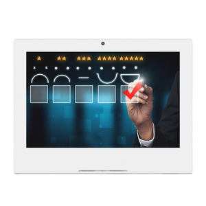Ordering Terminal Hotel Room Desktop L Shape POS 10.1 Inch <b>Touch</b> <b>Screen</b> With RJ45 Serial Port Ordering Tablet - Product Image 2