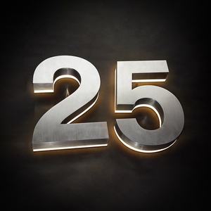 Hotel Shop Home Outdoor Gate Residential American <strong>Numbers</strong> Light Illuminated <strong>House</strong> <strong>Numbers</strong> With Light - Product Image 5