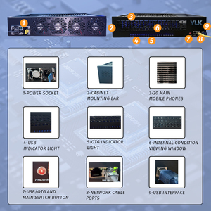 Système de ferme de téléphones Box Farm pour 20 téléphones, compatible avec carte mère <span class=keywords><strong>Samsung</strong></span> originale - Product Image 4