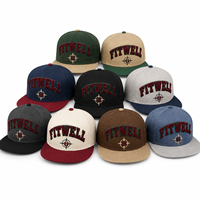 Gorra de Béisbol Plana con Logotipo Personalizado OEM ODM, Gorra Estructurada con Visera Plana Bordada para Ropa Urbana y Marcas de Moda de Diseñador