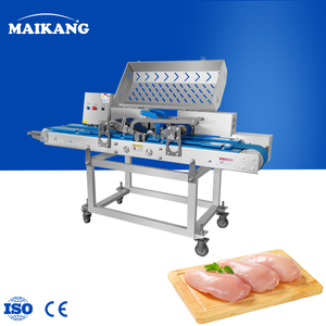 เครื่องหั่นอกไก่มาตรฐานยุโรป: เครื่องตัดเนื้อแนวนอนระดับมืออาชีพ พร้อมระบบหยุดฉุกเฉินและเซ็นเซอร์นิรภัย - Product Image 1