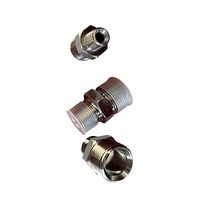Connecteur de tube droit hydraulique sur mesure de qualité supérieure en acier au carbone et acier inoxydable