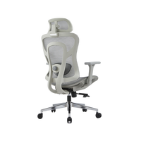 Chaise de bureau ergonomique moderne en maille pour ordinateur, confortable et simple, idéale pour le travail en gros