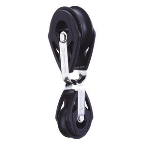 Poulie à double roulement à billes pour voiliers, diamètre 40 mm, câble de 6 mm, accessoires pour yachts et bateaux, quincaillerie marine - BB-0414F - Product Image 1