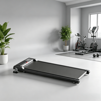 Tapis roulant compact pour la maison avec écran LED blanc, poids maximal de l'utilisateur 110 kg, surface de course 1000*400 mm