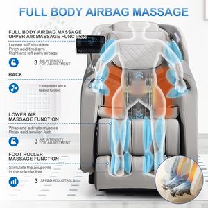 Fabrik Großhandel Hochwertige Günstige 3D 4D 8D Ganzkörper Schwerelosigkeit Massage stuhl für den Heimgebrauch mit Fuß massage - Product Image 2