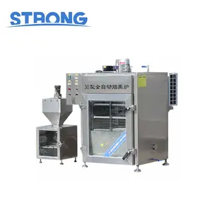 Commercial Fish Smoking Oven Automatic Meat Smoke Machine Sausage Smoke House Fumigation Furnace Beijing Roast Duck Integrated