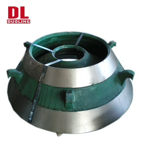 Symons 4 1/4 ft Máy Nghiền hình nón Bộ phận lót lớp phủ và bát lót lõm Vòng đúc chế biến loại - Product Image 3