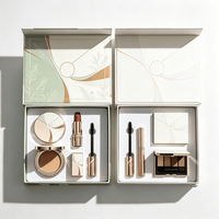 Emballage personnalisé en boîte magnétique pour ensemble de sérums de soin de la peau avec fournisseur d'emballages cosmétiques et de boîtes cadeaux haut de gamme