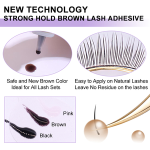 Professional Brown <strong>Glue</strong> <strong>for</strong> Eyelash Extension Waterproof Brown <strong>Glue</strong> Eyelash Extension Adhesive <strong>Glue</strong> <strong>Lash</strong> Adhesive - Product Image 5
