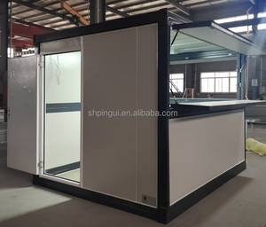 Installation rapide, boutique pliable extensible de 10 pieds, kiosque portable, café, magasin, étanche, isolé, préfabriqué, stand de vente au détail - Product Image 5