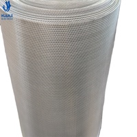 Métal déployé perforé en aluminium anti-corrosion Micro gouttière pour eau de pluie argentée Filtre à feuilles en maille Protège-gouttière Coupe-flexion