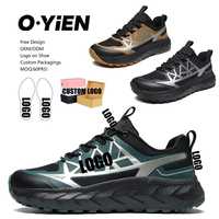 Chaussures de randonnée pour hommes à bout large, grandes tailles, avec semelle amortissante, confortables et personnalisables, pointures 39-48, pour toutes les saisons (été, printemps, hiver)