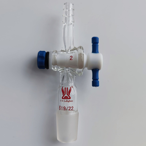 Adaptateur de vide en verre borosilicate transparent résistant aux hautes températures pour raccords de tuyaux droits, fournitures de laboratoire OEM CS Labglass - Product Image 6