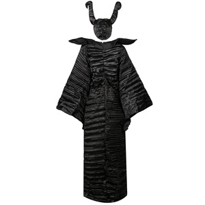 Disfraces <span class=keywords><strong>de</strong></span> Maléfica <span class=keywords><strong>de</strong></span> Lujo para Adultos, Novedad <span class=keywords><strong>de</strong></span> Halloween, con Diadema <span class=keywords><strong>de</strong></span> Cuernos, Gran Venta - Product Image 3